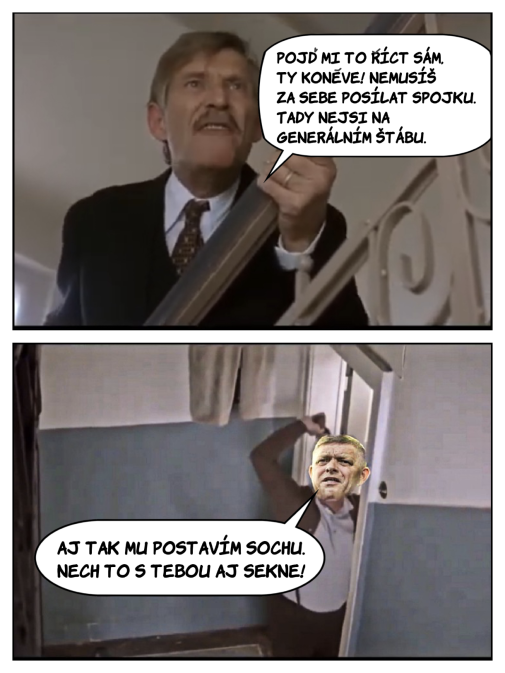 A Konev bude stáť...vedľa Svätopluka